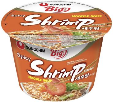 NONGSHIM - Shrimp Instant Nudeln Big Bowl 115g